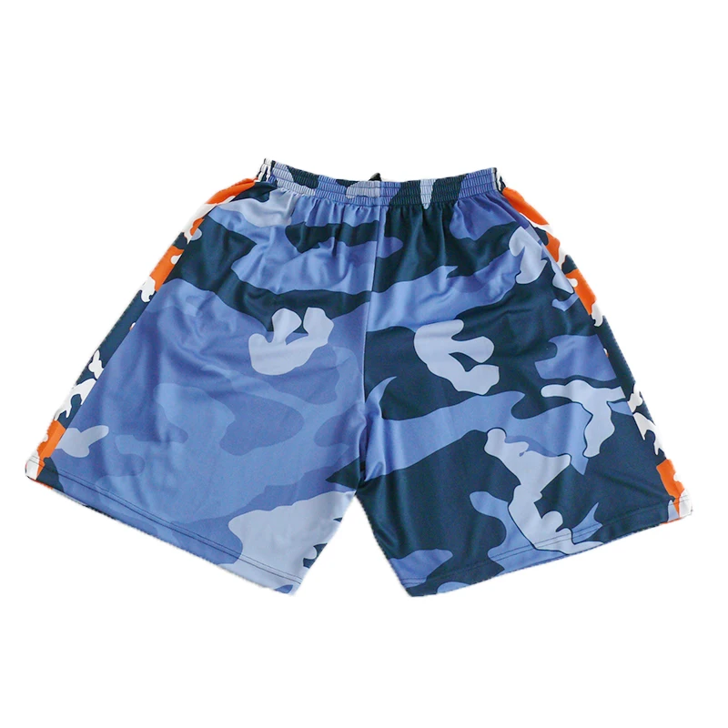 Mens women custom sublimate box field reversible lacrosse uniform jersey penny shorts