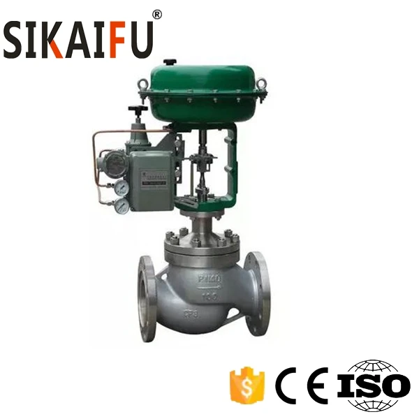 Pneumatic control valve without positioner on off type