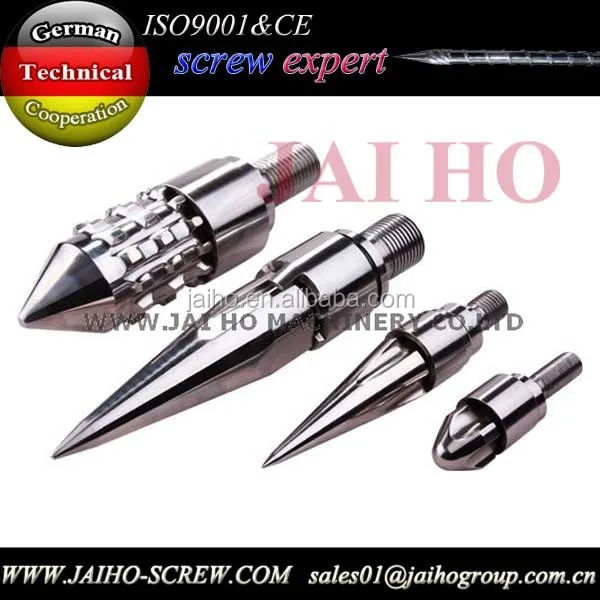 Hot sale screw parts/nitrided screw attachment/screw tips