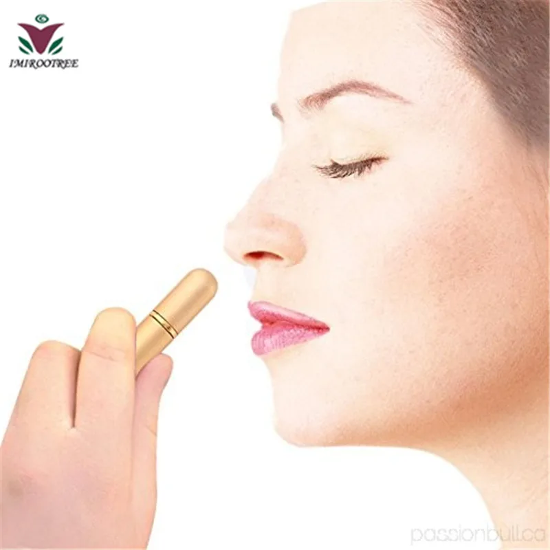 Алюминиевый металлический ингалятор 100 шт./лот с эфирным маслом, сменные фитили из хлопка, диаметр 54 мм, 7 мм