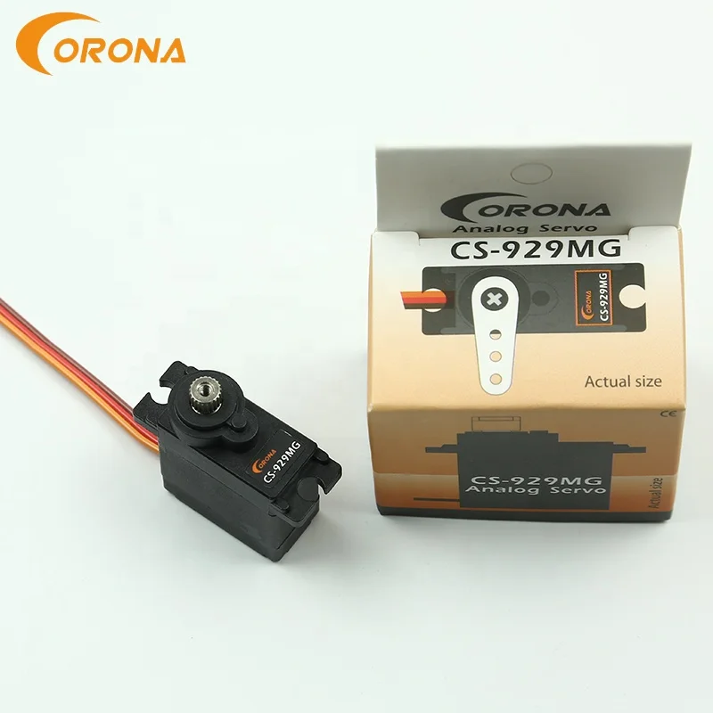 Corona CS929MG Analog custom rc helicopter 9g metal gear servo motor