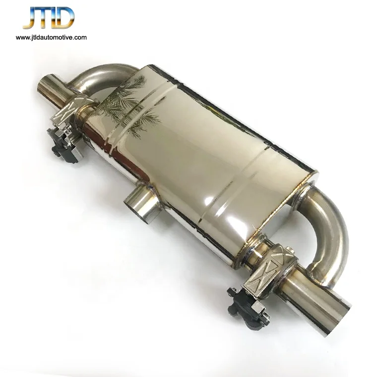 Electric remote control valve with exhaust muffler