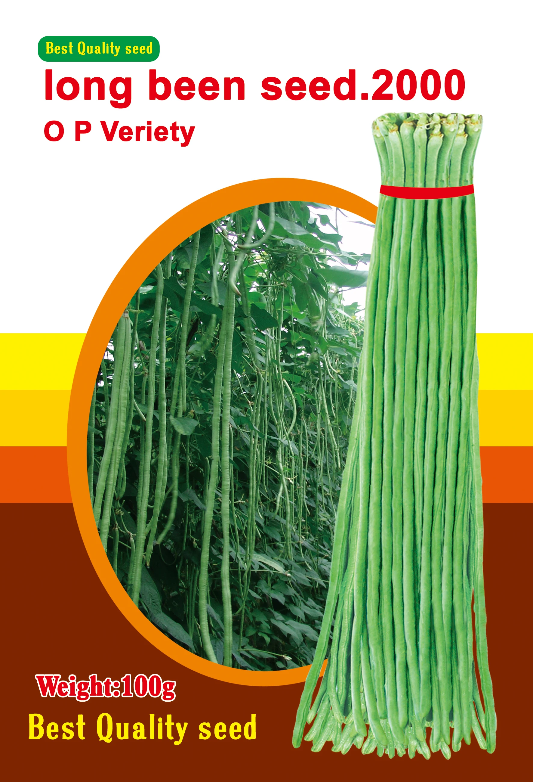 
Yard Long green vegetable cowpea Asparagus bean seeds 1kg/bag 