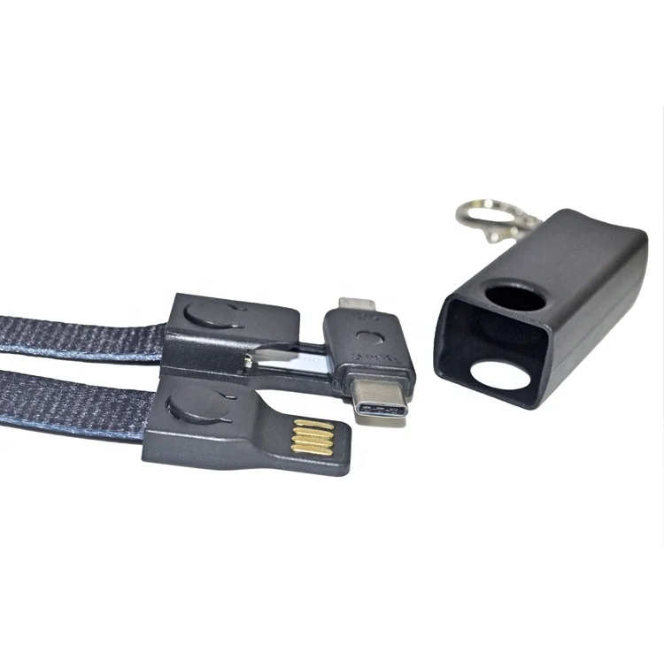 
Mobile phone cable usb 3 in 1 charging cable lanyard for micro type c , Hang rope 2 in 1 data line &nbsp;&nbsp;&nbsp;