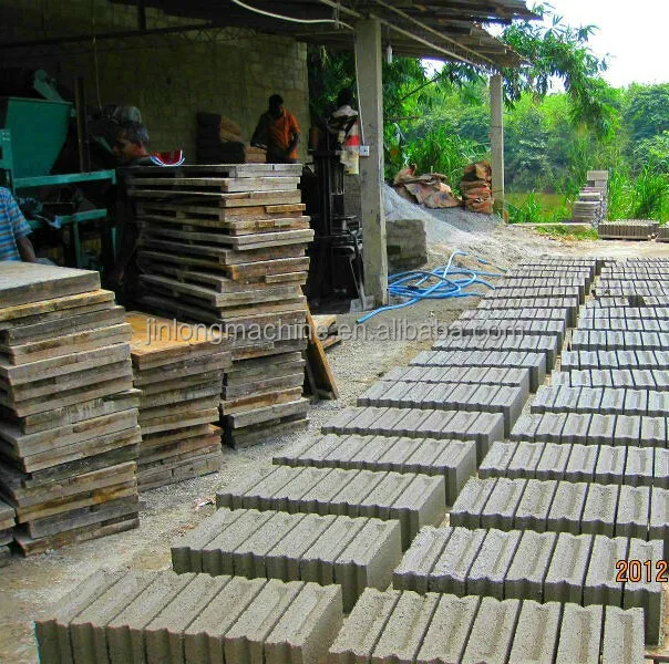 qtj4-30 semi automatic block making machine