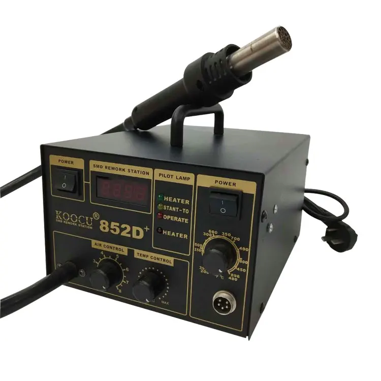 [KOOCU] 852D+ 2 in 1 Multifunctional Digital SMD Rework Station