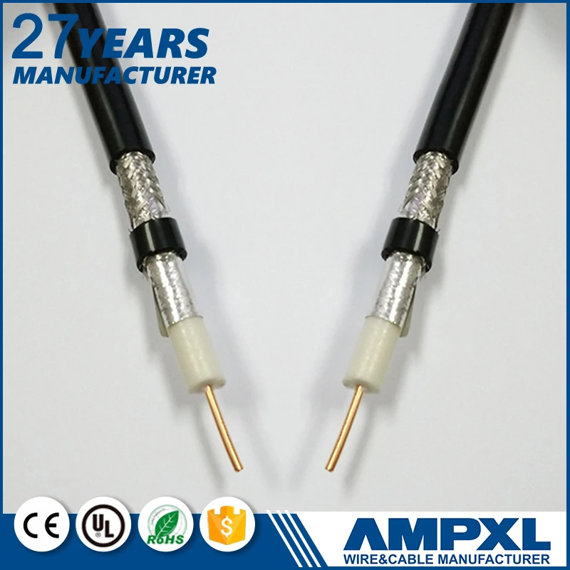 Горячие продажи PE/PVC RG59 RG6 SYV 75 3C-2V Коаксиальный Кабель для ВИДЕОНАБЛЮДЕНИЯ Коаксиальный Кабель