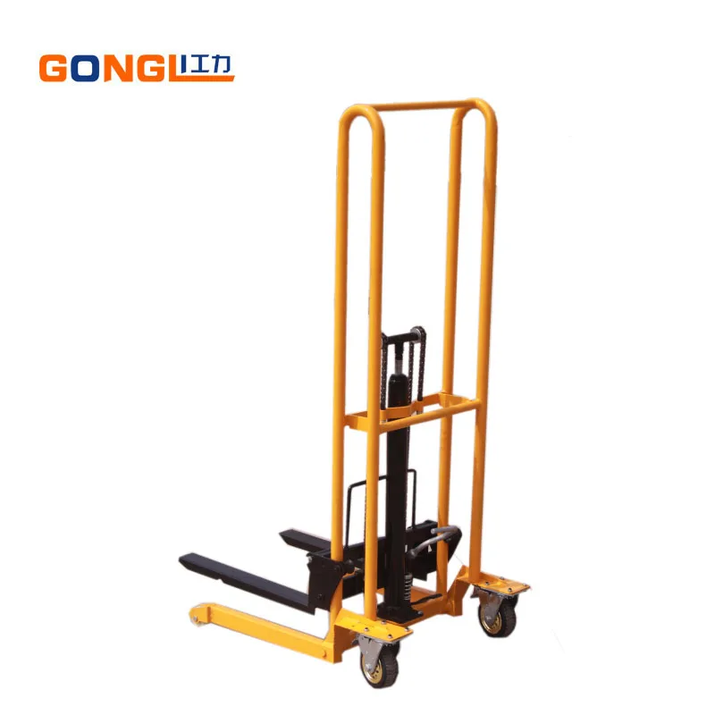 
GL-0053 Mini Loading 200KG Capacity 1300MM Lifting Height Light Lift Truck 