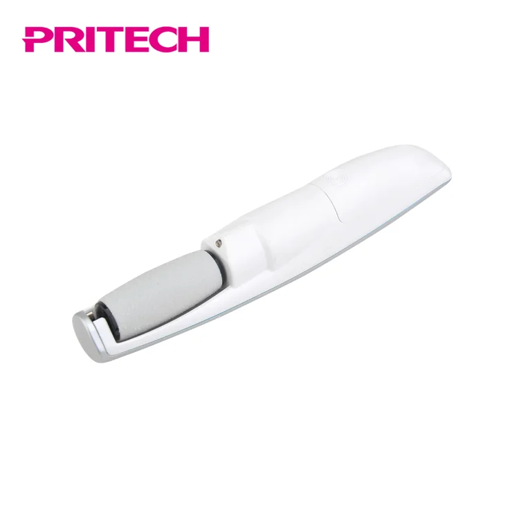 
PRITECH Replaceable Roller Head Battery Operated Cordless Foot File Callus Remover 
