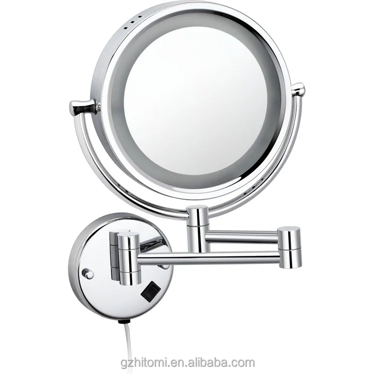 wall mounted magnifying makeup mirror