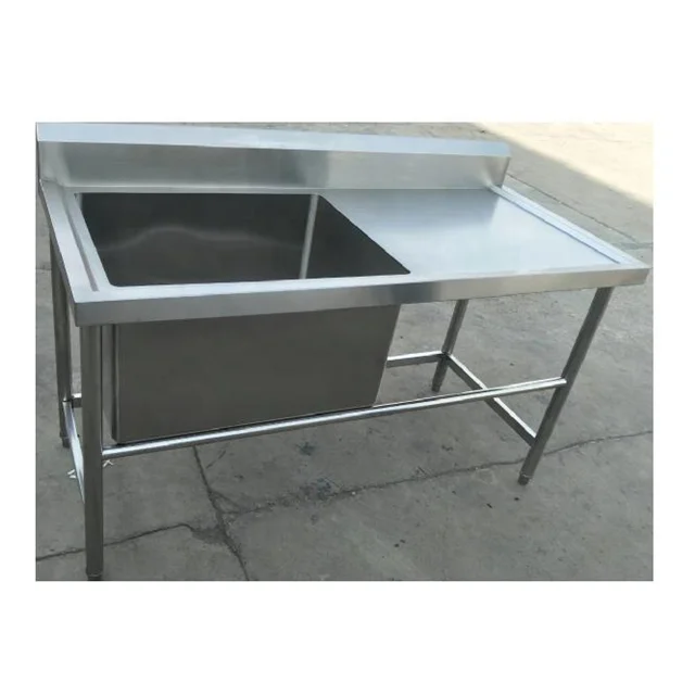 Zhongkai Cosink high quality Industrial big deep Stainless Steel Fish Cleaning Sinks