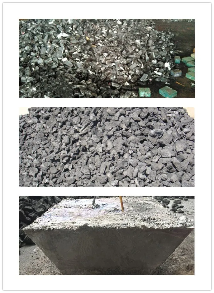 Lead smelting furnace for batteries