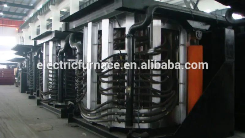 10ton ( одна сила с двумя печи при работает в то же время ) электрическая индукционная печь для продажи