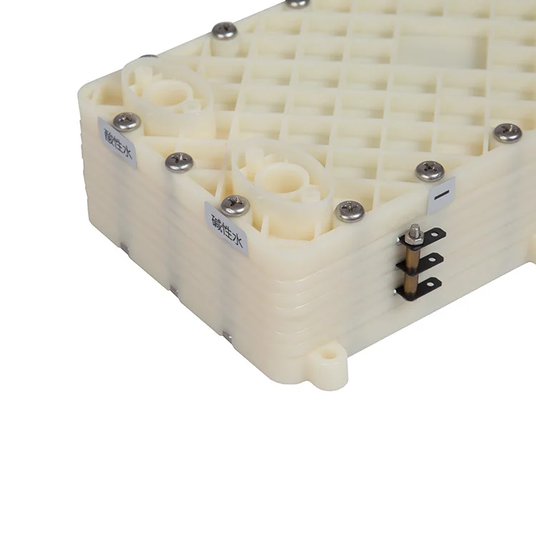 Titanium anode IrTa coated 6 plates for water treatment electrolytic cell with SPE technology