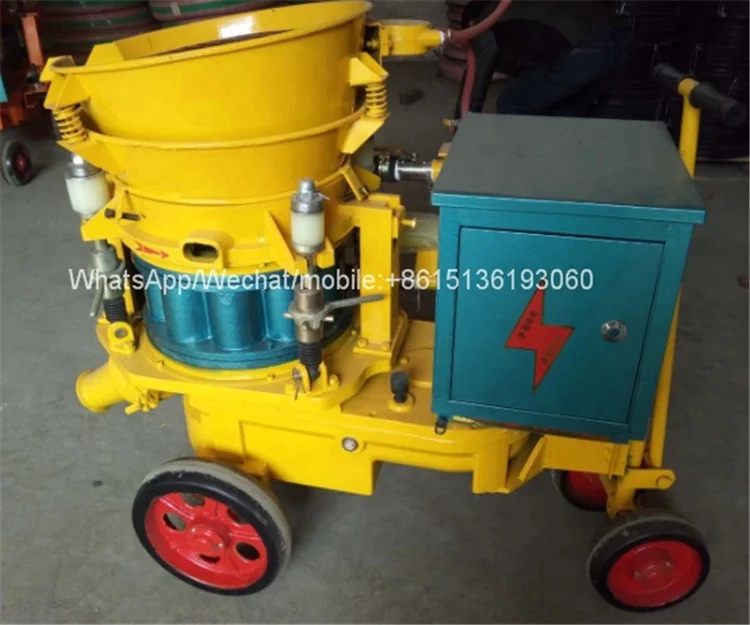 High Quality Small Electric Dry wet shotcrete spraying machine