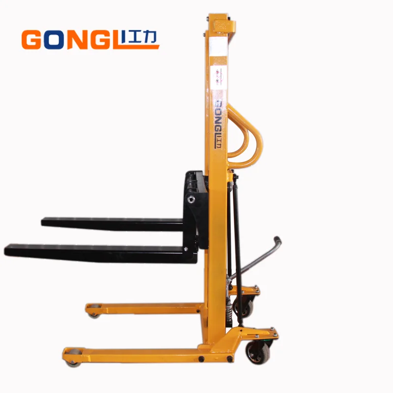 
500Kg Forklift 650*1150mm Hydraulic Hand Operated Forklifts 