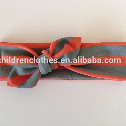 
Wholesale Custom Cotton Elastic HeadBand Cotton Hairband Lovely Baby Headband 