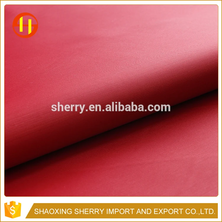 2022 new design 100% Polyester pu coated lining jacket Taffeta fabric for dress