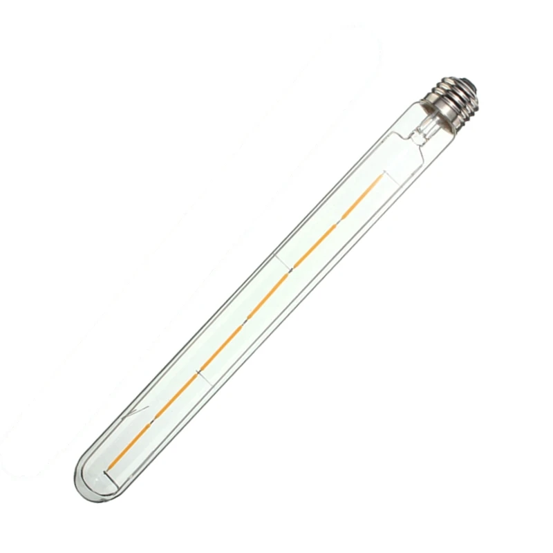 Long Tube LED Filament Bulb T30-300 E27 6W Dimmable
