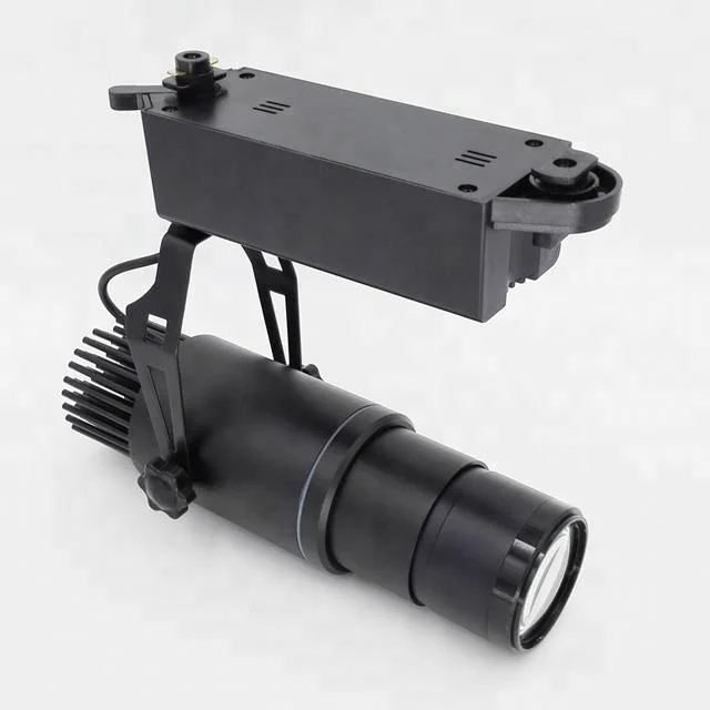 Guangzhou factory wholesale 30w led gobo projector lens light 12v for advertising