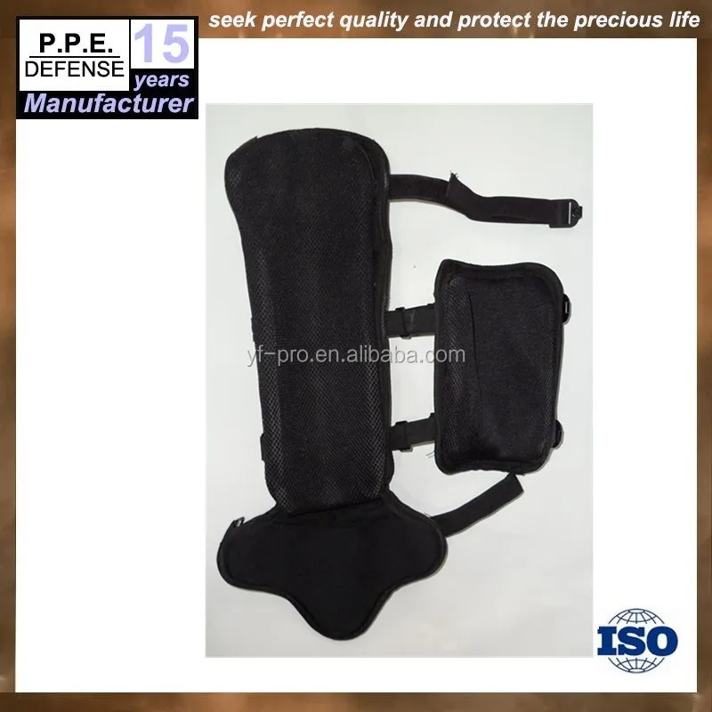 Stab proof leg protector for tactical equipment