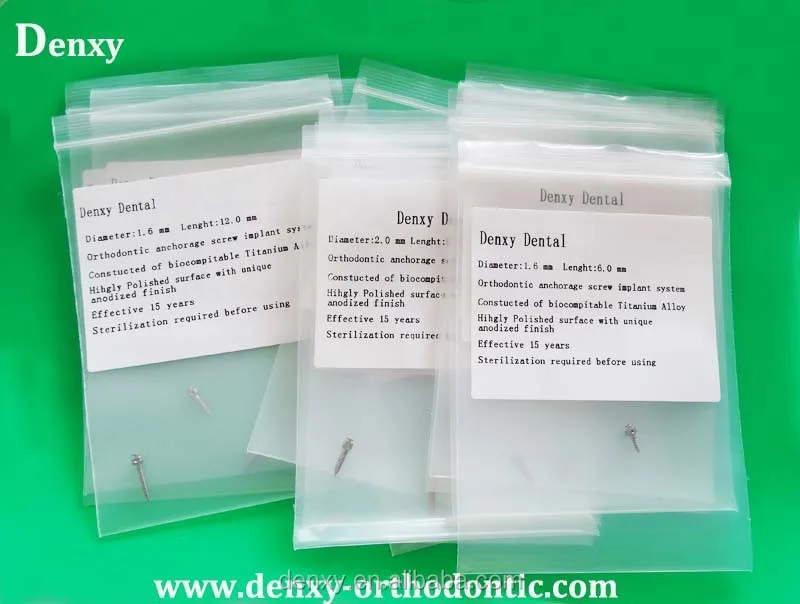 
Orthodontic Mini implants Dental titanium micro screw 