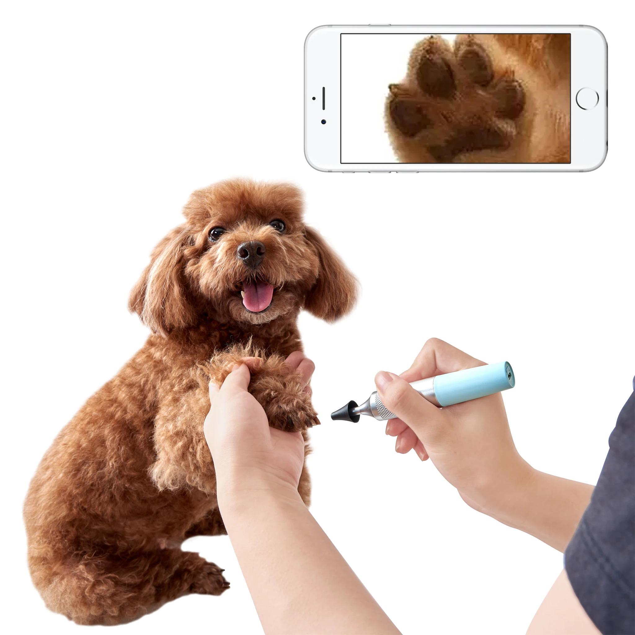 
 Беспроводной Эндоскоп с Wi-Fi, подходит для проверки и осмотра домашних животных, HD-камера для смартфонов Android, IOS, iPhone, Samsung, планшетов  