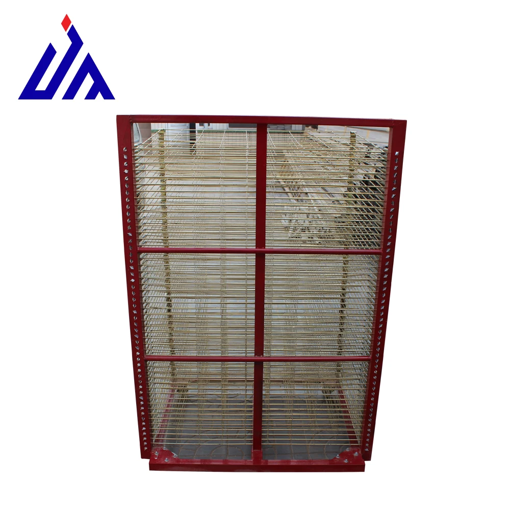 China manufacturer stainless steel tray trolley, tray rack trolley in screen printing with factory price
