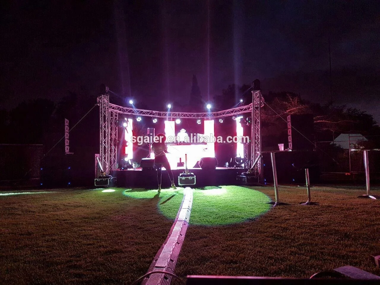 Concert Stage Roof Truss System, DJ Used Aluminum Truss For Sale