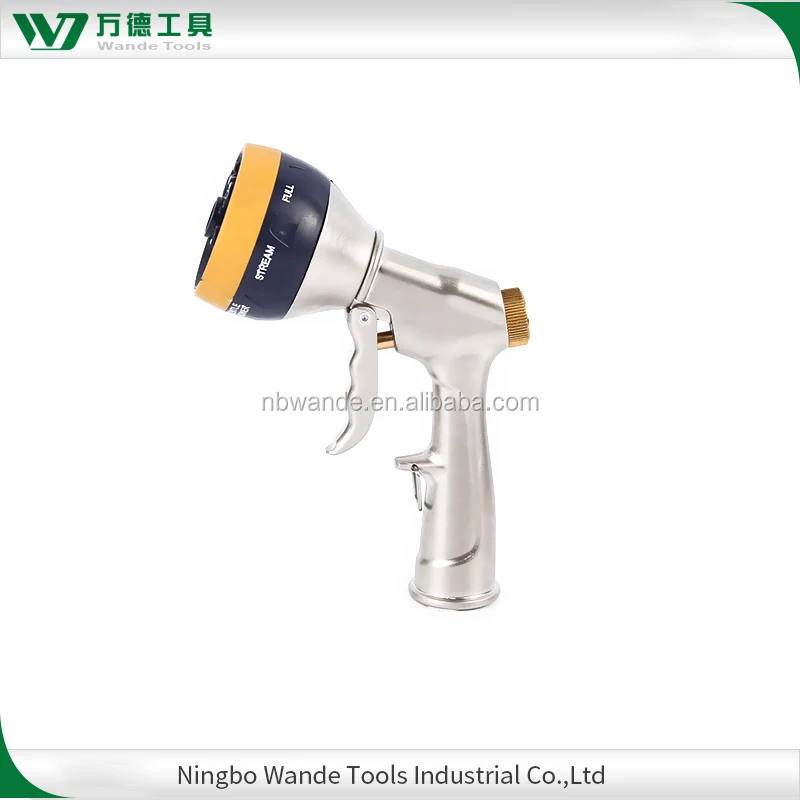 Cleaning equipment 7-pattern garden water nozzle spray pressure water gun