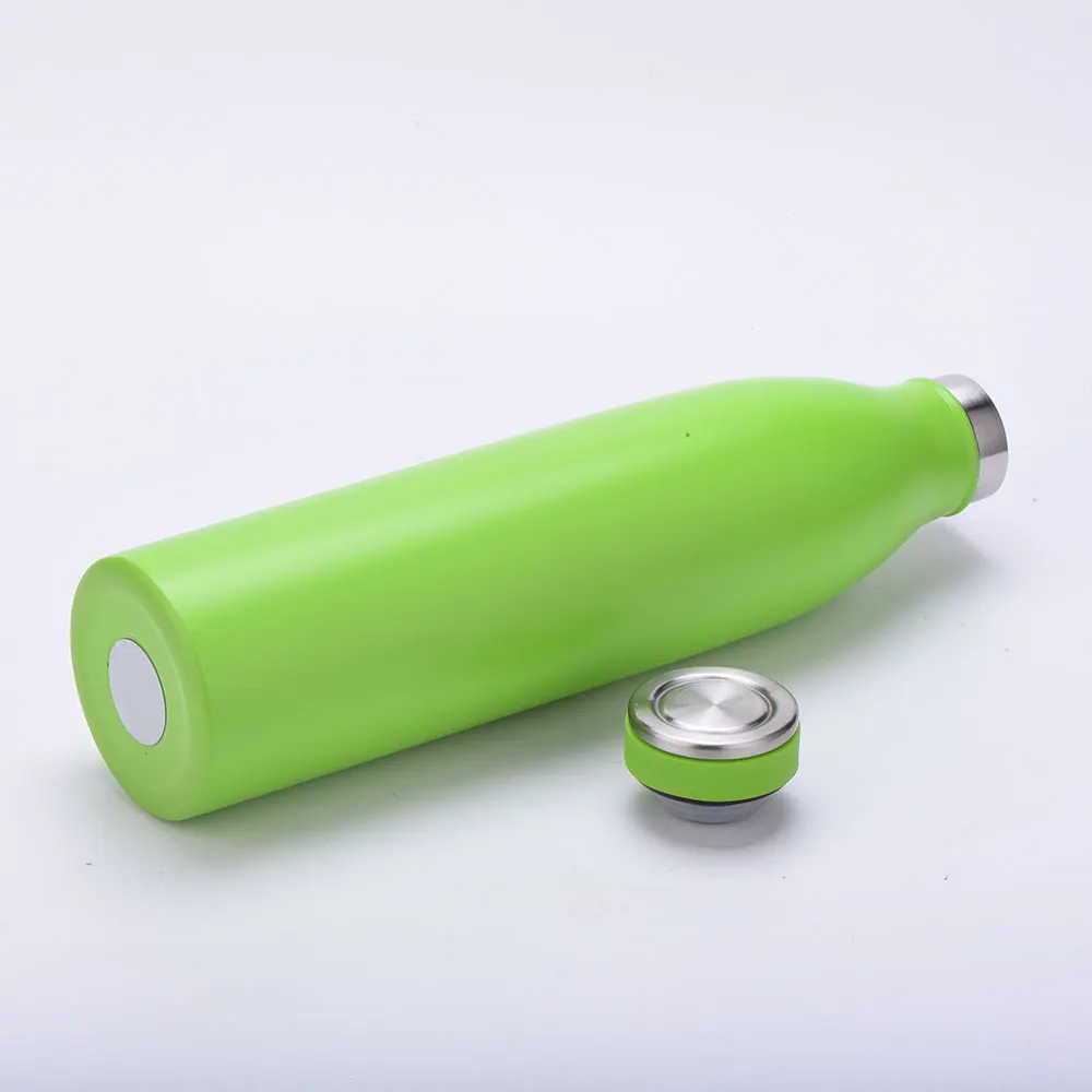 500ml  and 750ML Sports Stainless Steel Flask Vaccum Milk Thermos