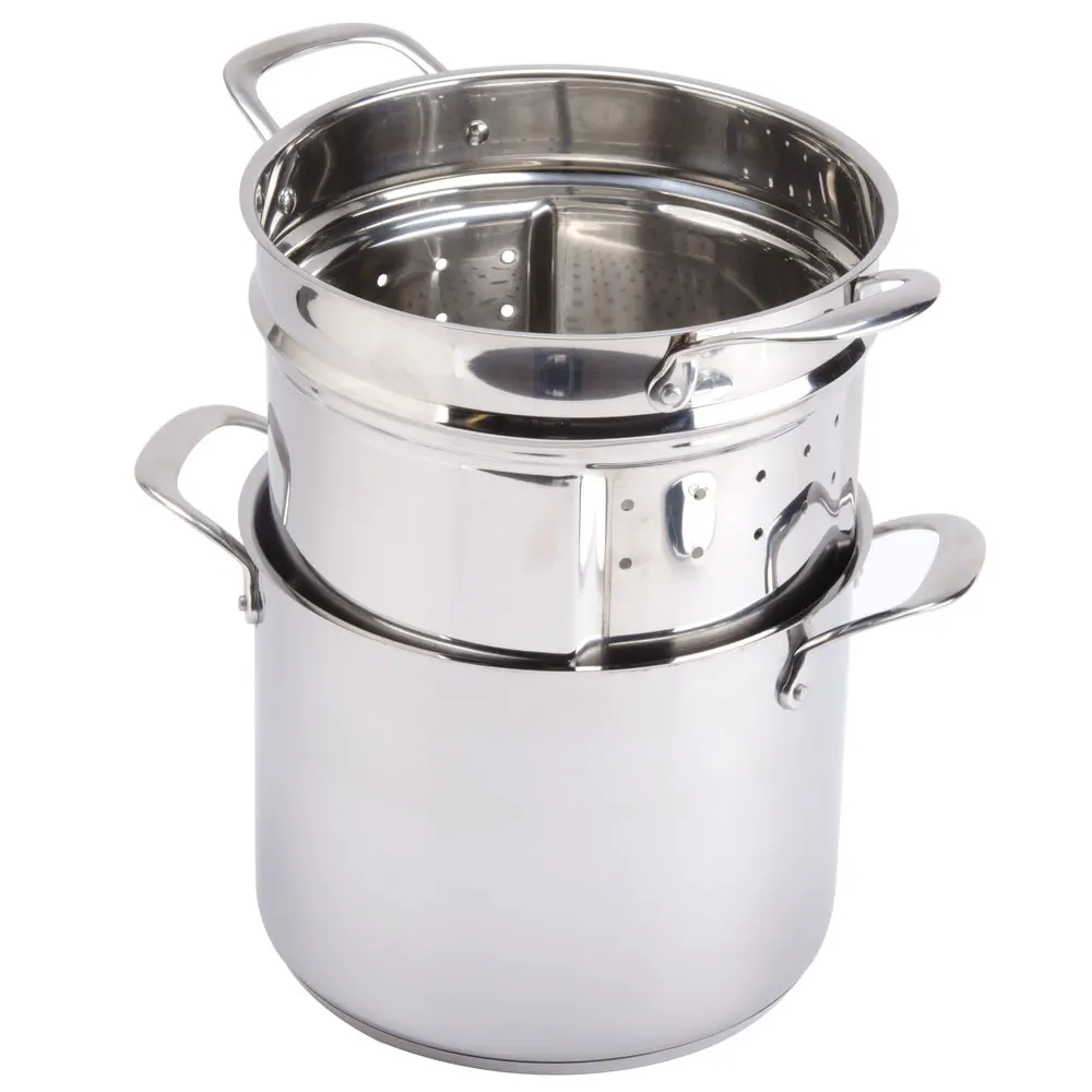 NSF listed clad & induction bottom stainless steel saladmaster prices cookware for restaurant