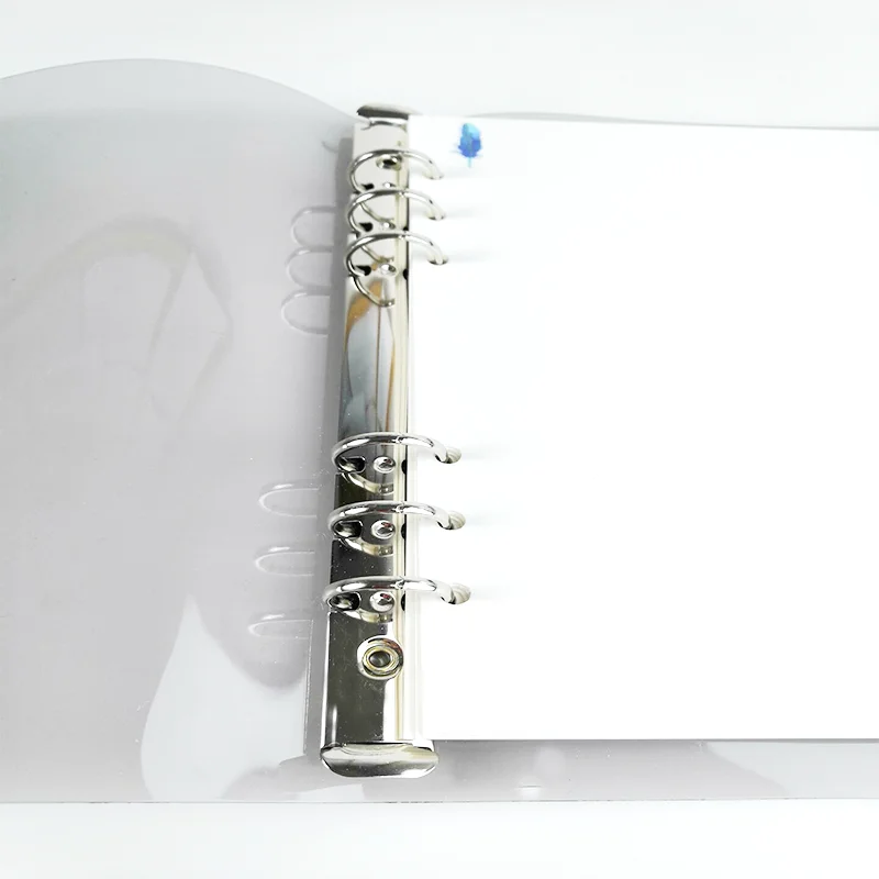 Love note dairy 2019 clear cover 6 ring kawaii stationery notebook travel journal