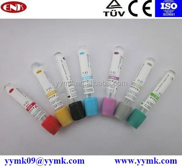 vacuum tube,plastic test tubes,flouride glucose tube