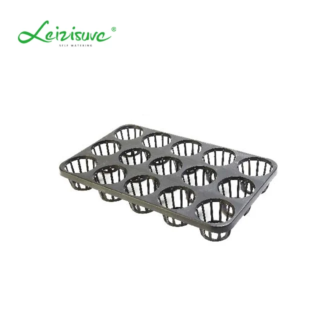 Leizisure Plastic Seed Germination Plant Tray Flowerpot Holder Brackets Hydroponics Seedling Nursery Tray