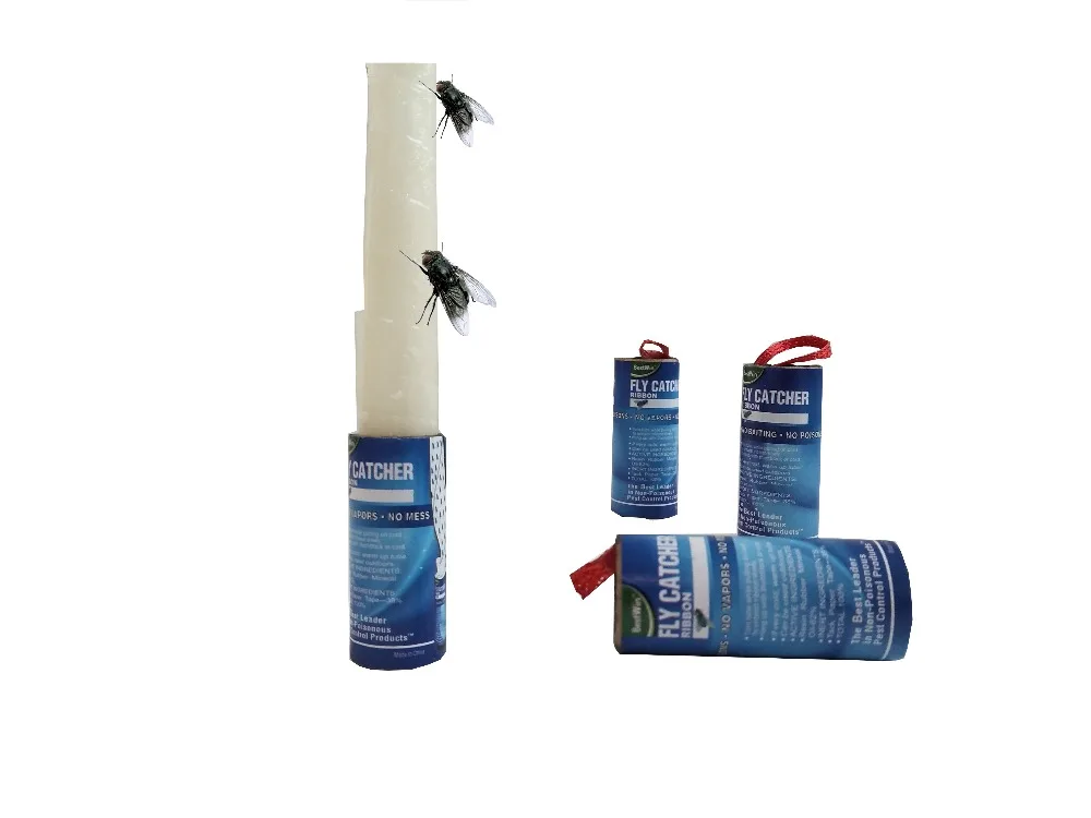 BSTW ISO9001 Factory New Double sided fly insect paper catcher glue trap