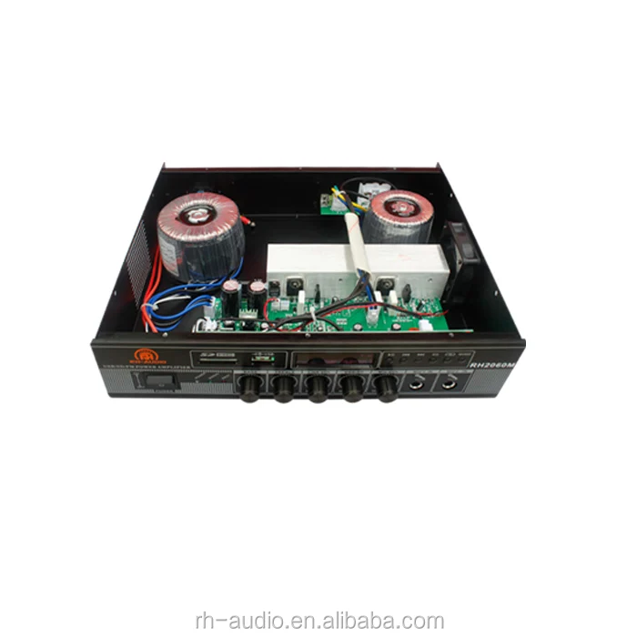 RH-AUDIO BGM Mini Amplifier with FM Radio Signal USB Port