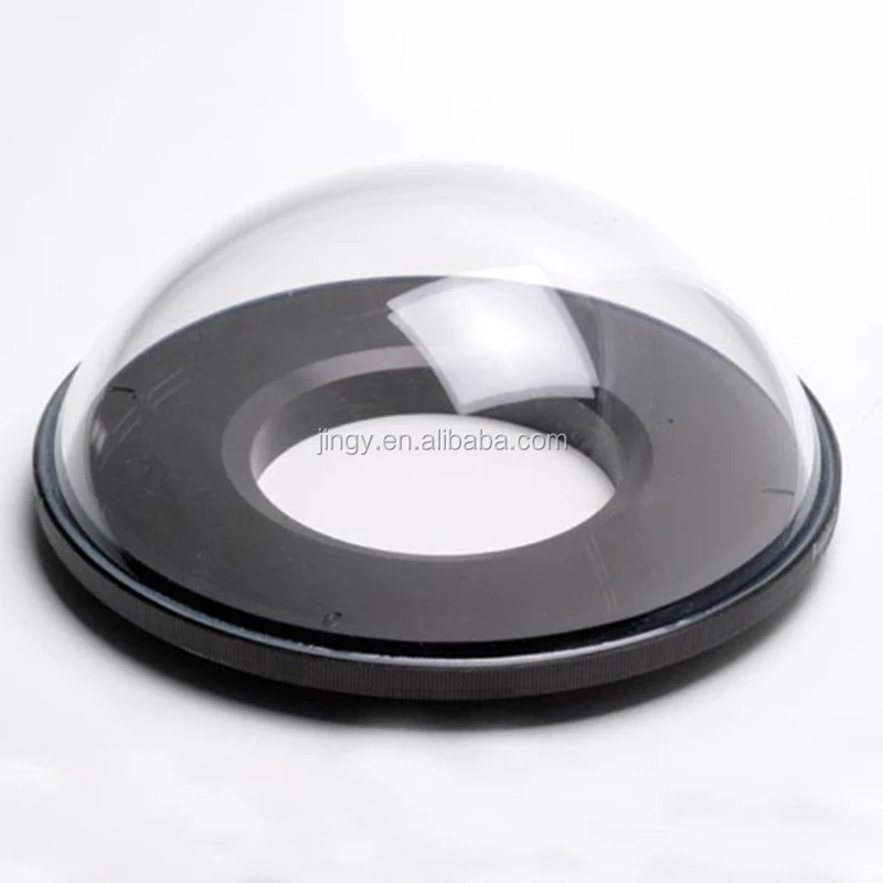 Factory custom round clear pmma plexiglass acrylic hemisphere cover acrylic dome display with base