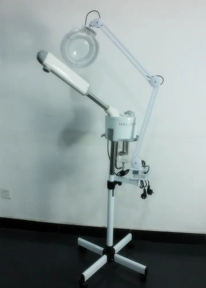 
Wholesale Professional 2 in 1 Ozone Vapor Spraying Facial Steamer With Magnification Lamp For Skin Moistening Salon Use Beauty 