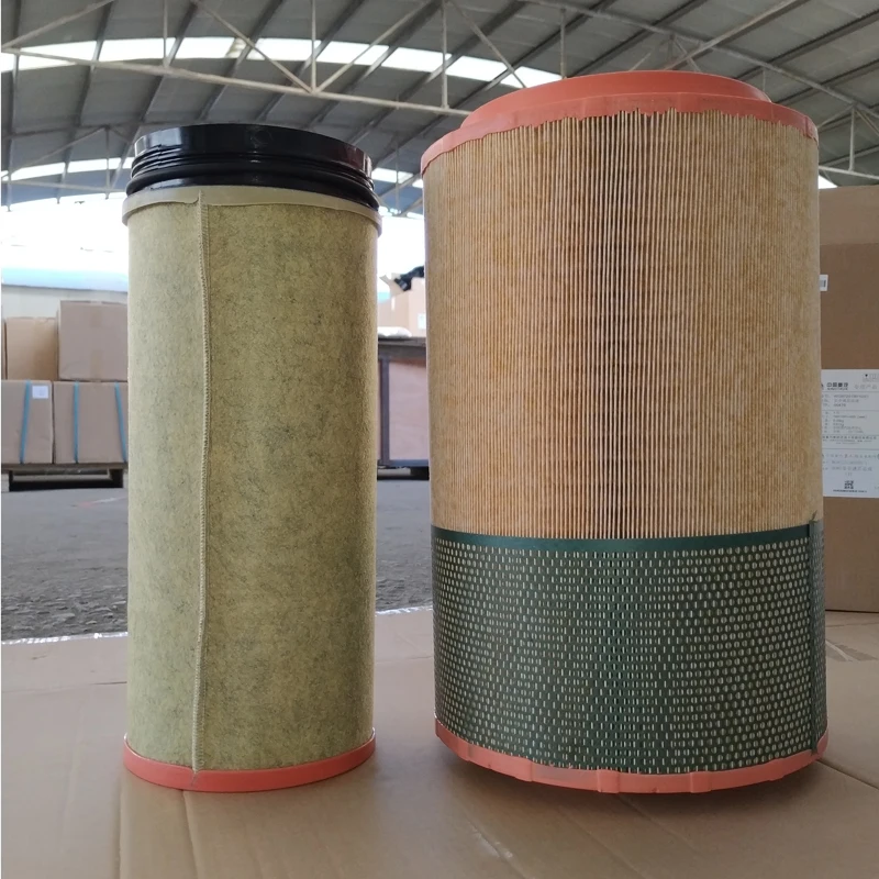 HOWO Spare Parts air filter 2841 for truck WG9725190102/03