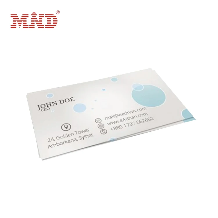 MDC909 золотой фольги Letterpress Визитные карточки, УФ месте визитных карточек, тиснением визиток