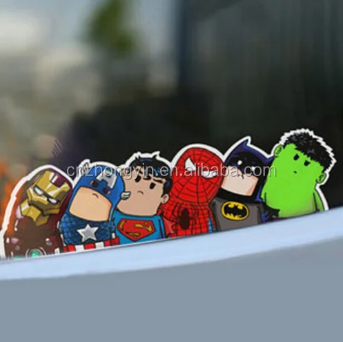 Автомобильный Стайлинг наклейка Монстр царапины полоски крабы маркеры автомобильные наклейки