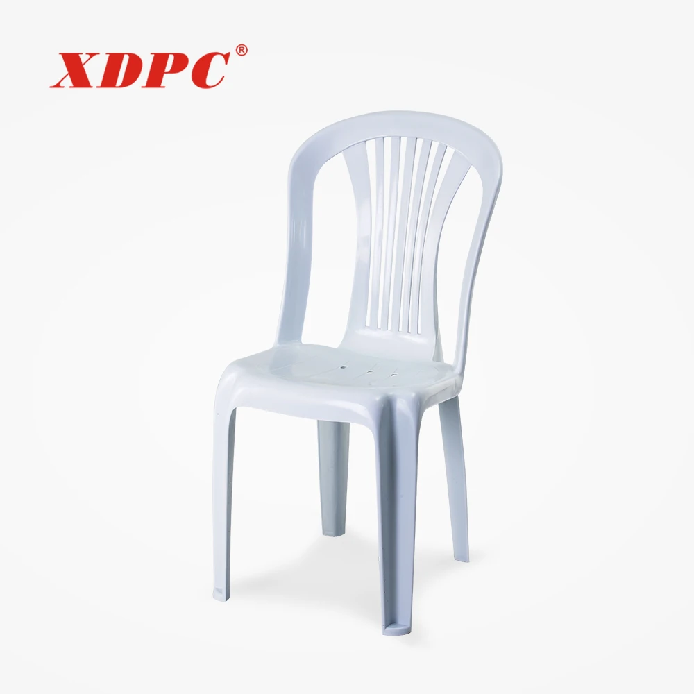 
Cheap outdoor garden white stacking plastic dining chair price 