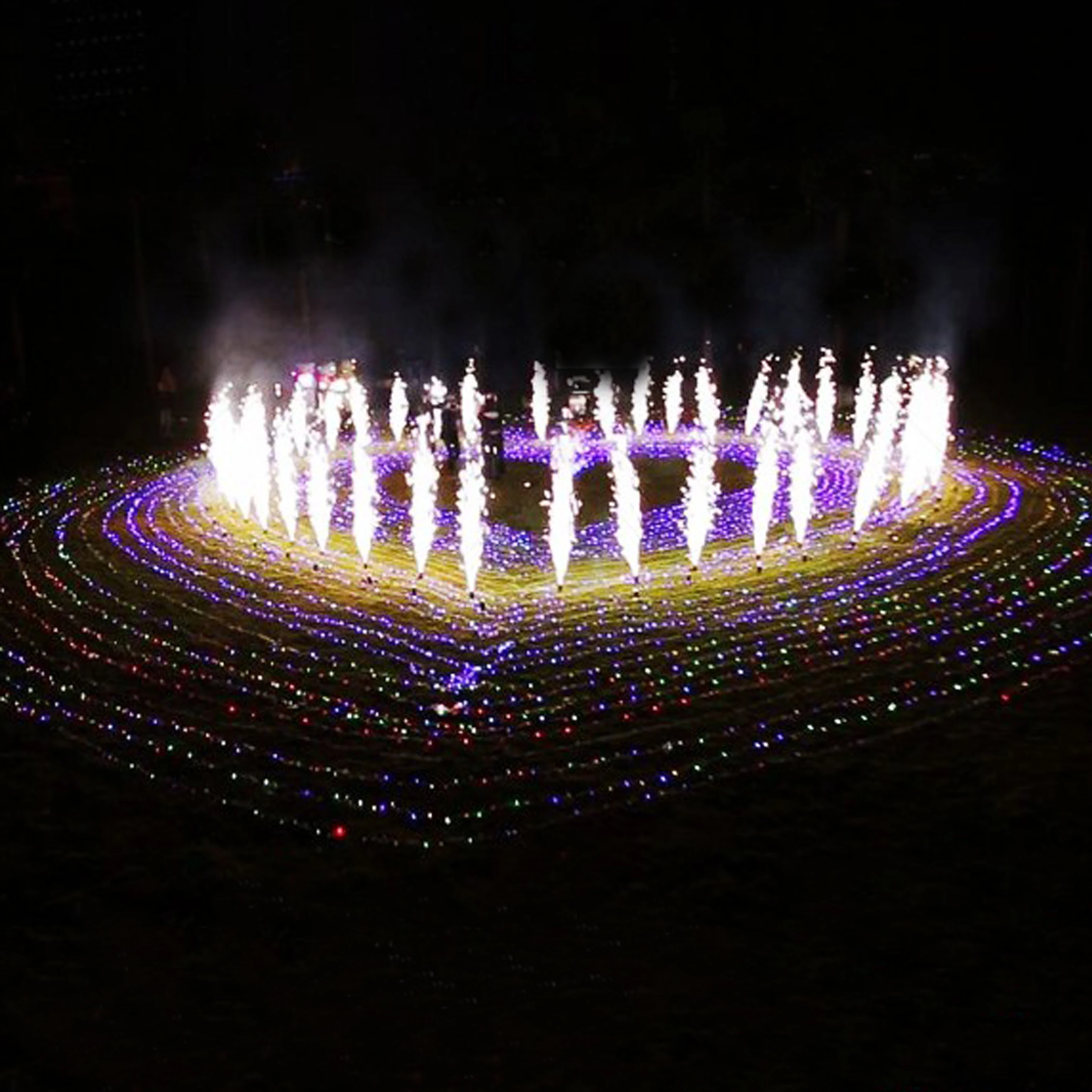 DMX Stage Electric Spark Cold Firework Fountain Machine For Effect Equipment