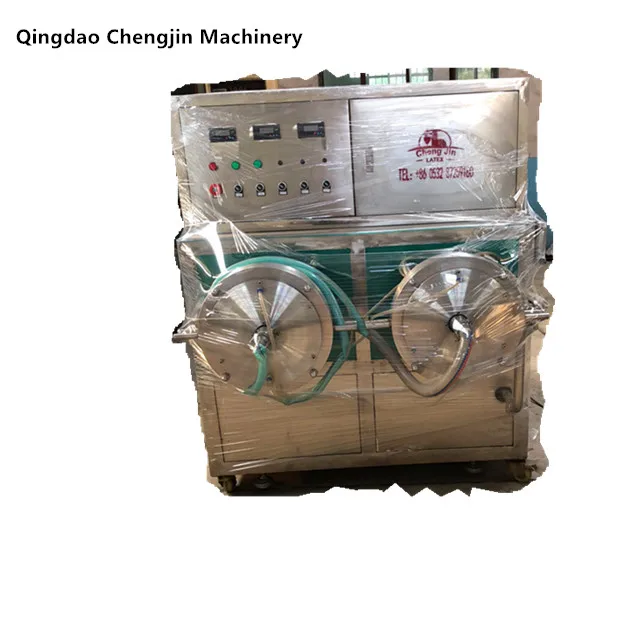 
CJ-40 General Type-Double Dies liquid latex continuous foam machine customized special for producing of insole and shoe sheet 