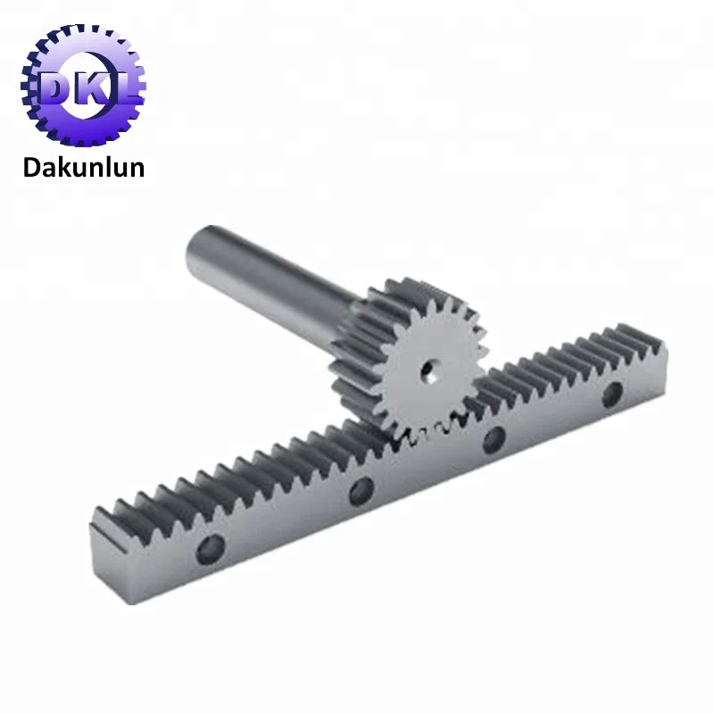 OEM высокоточная обработка с ЧПУ стойка и шестерня из нержавеющей стали