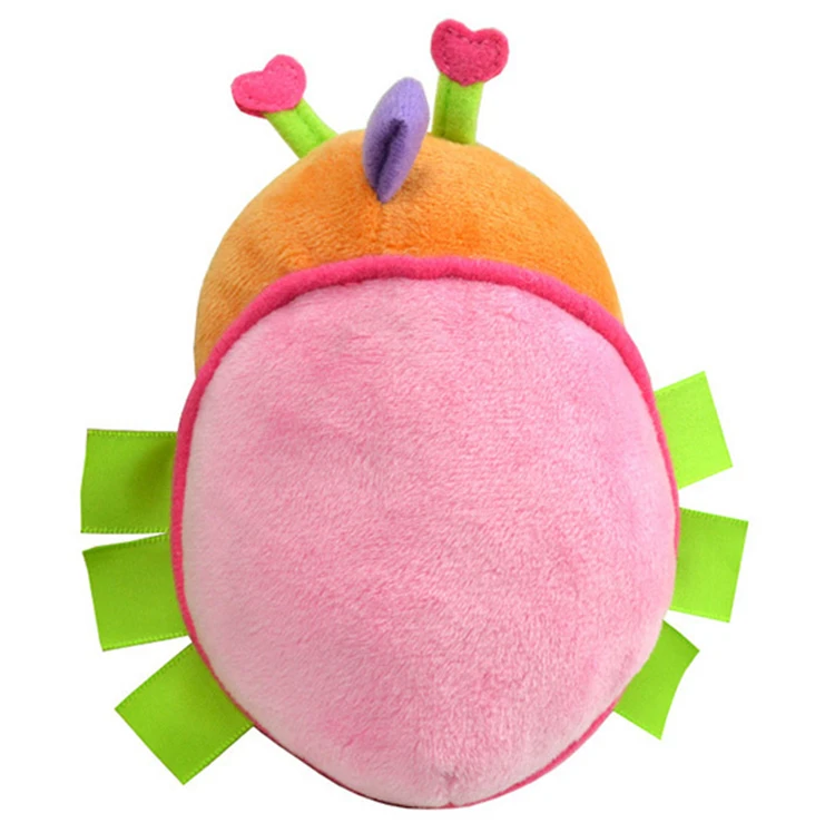Custom insect plush toy high quality stuffed beetle toy for kids