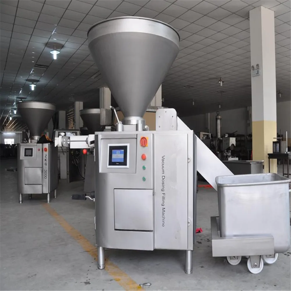 Вакуумные наполнители испанский чоризо выдавливатель для пищевых продуктов/клипер/печь машина для изготовления колбас коммерческих