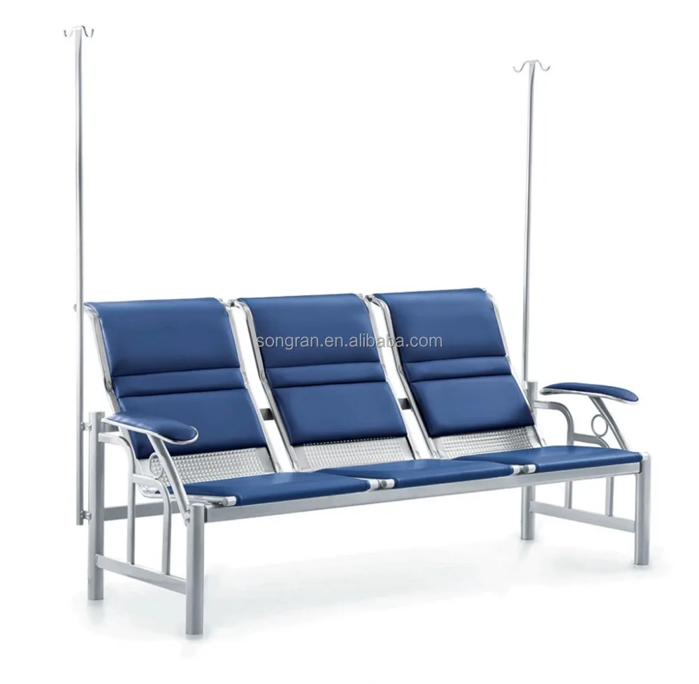 
hospital waiting chair/stainless steel airport link chairs / public beam seating 