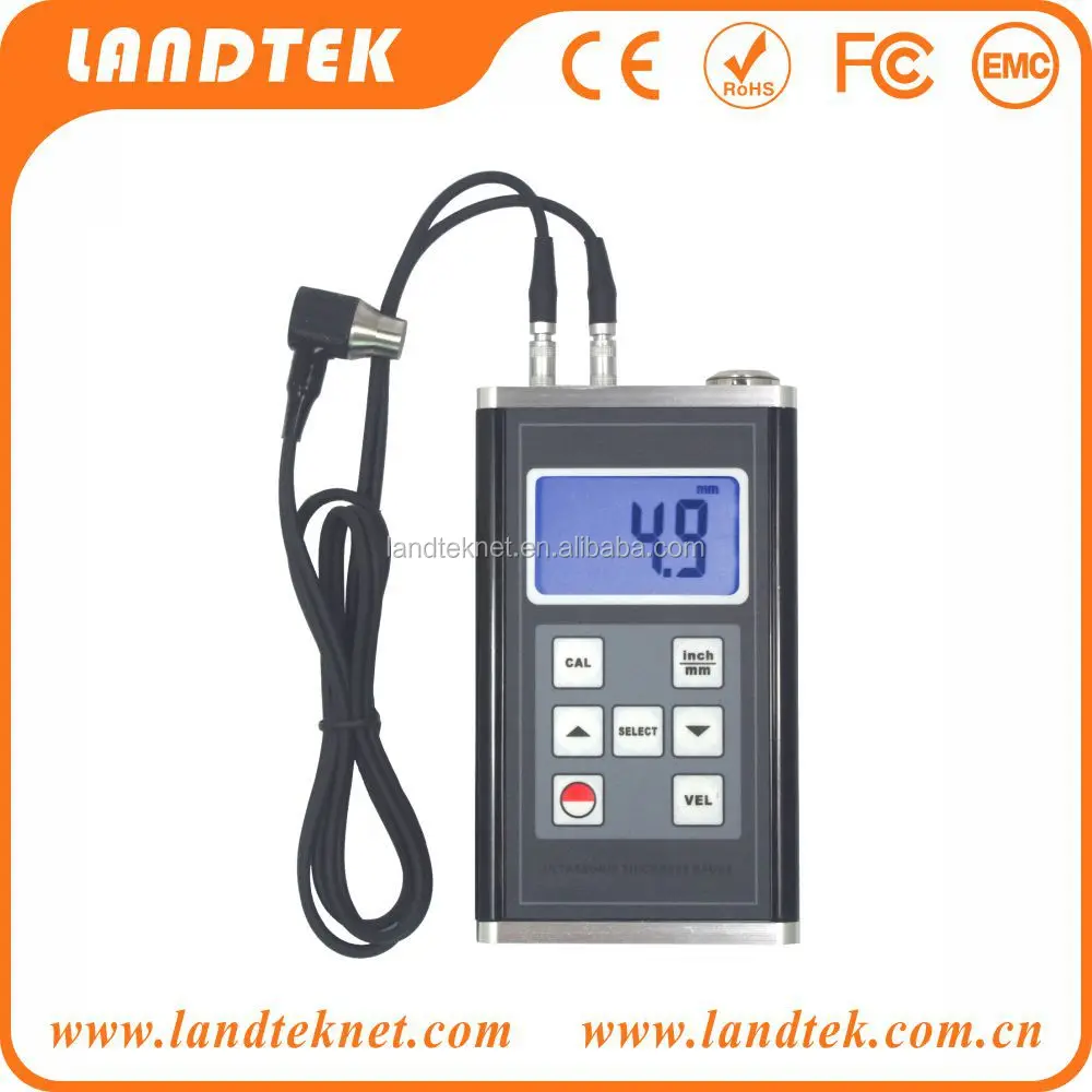 LANDTEK Ultrasonic Thickness Tester , ndt equipment TM-8818
